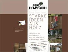 Tablet Screenshot of ferdi-hombach.de